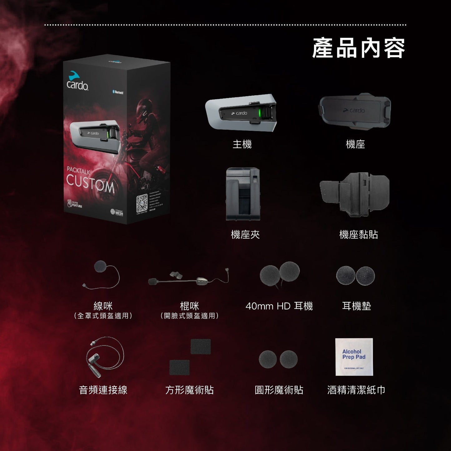 Cardo Packtalk Custom (單機) - 孖轆雜貨鋪 #皮包鐵# #電單車26#