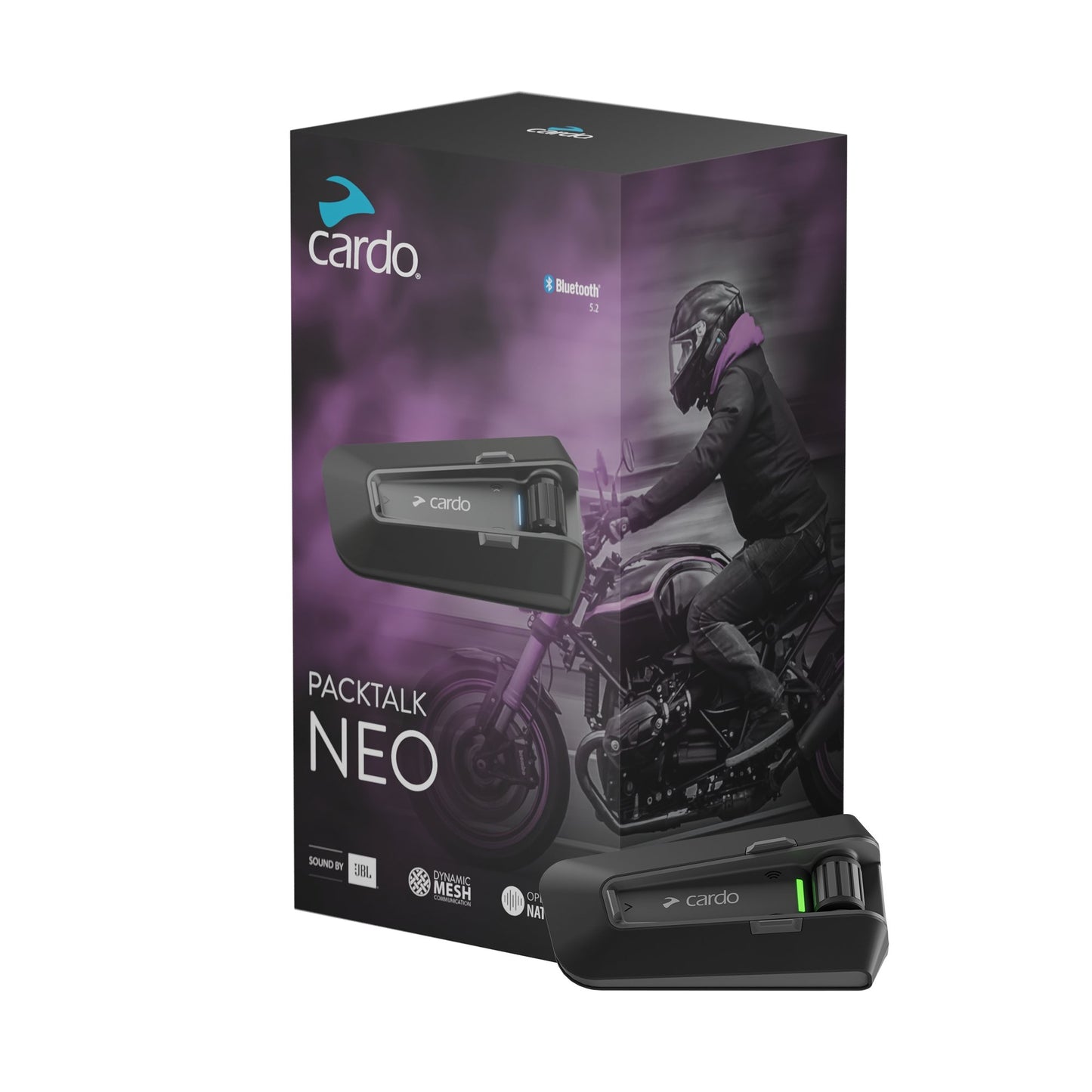 CARDO Packtalk Neo JBL (單機) - 孖轆雜貨鋪 #皮包鐵# #電單車26#