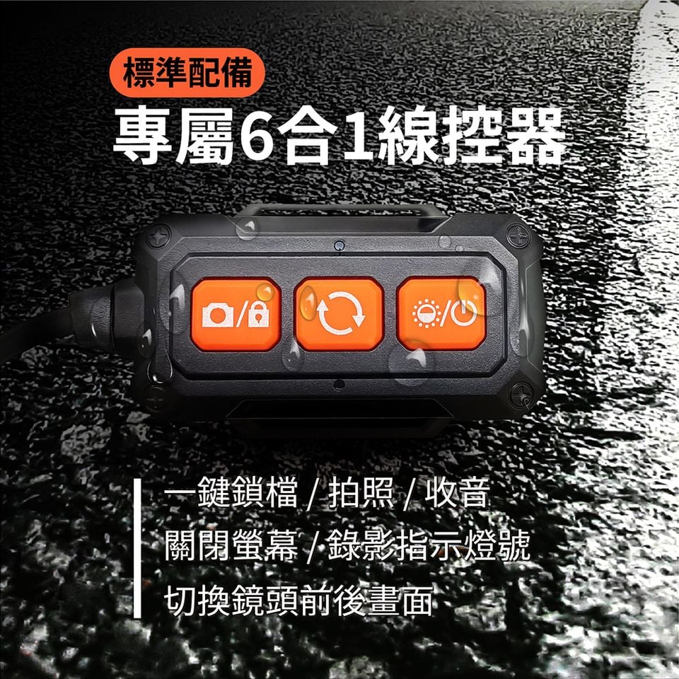 LOOKING錄得清 Vision 500 2K電單車行車紀錄儀 - 孖轆雜貨鋪 #皮包鐵# #電單車26#