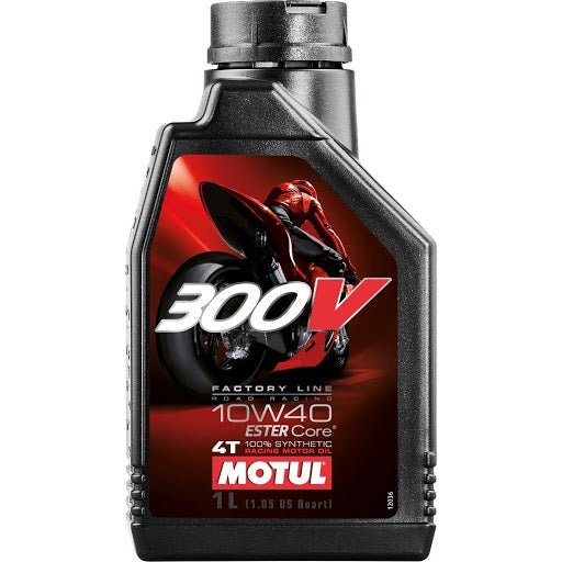 MOTUL 300V Road Racing 10W-40 全合成雙酯類 - 孖轆雜貨鋪 #皮包鐵# #電單車26#