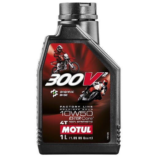 MOTUL 300V Road Racing 10W-50 全合成雙酯類 - 孖轆雜貨鋪 #皮包鐵# #電單車26#