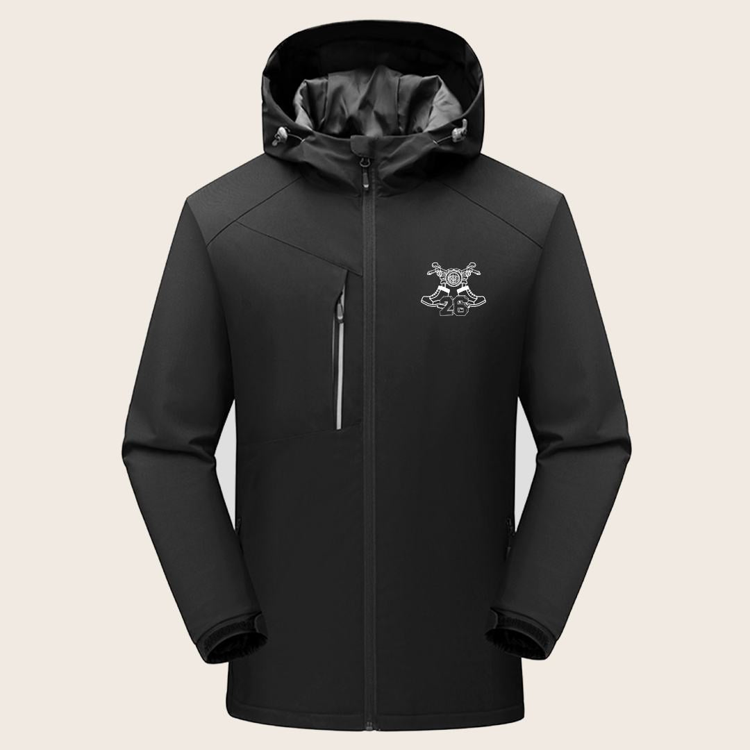 【Unisex】孖轆原創 電單車保暖防水衝鋒外套 (多色可選) - 孖轆雜貨鋪 #皮包鐵# #電單車26#