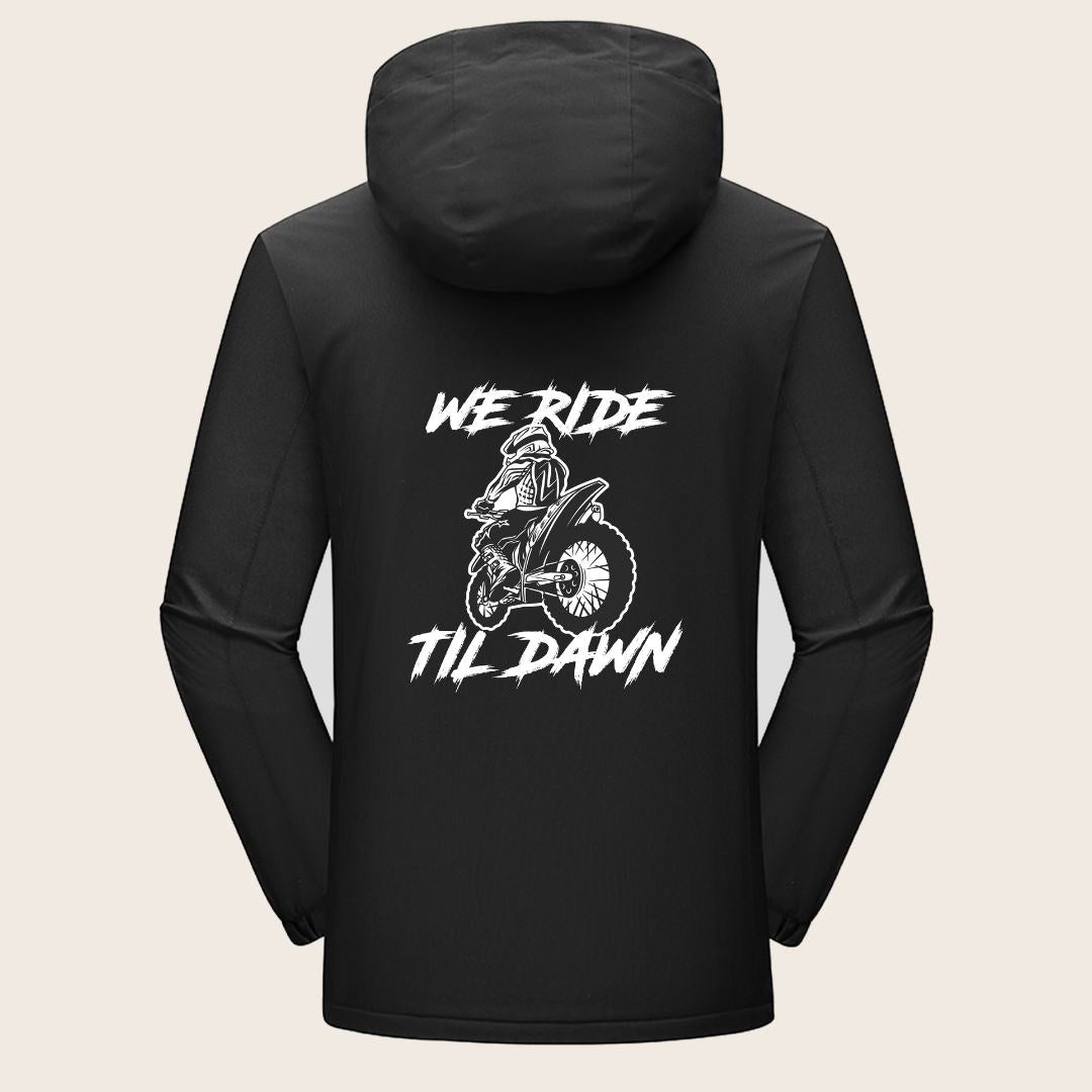【Unisex】孖轆原創 電單車保暖防水衝鋒外套 (多色可選) - 孖轆雜貨鋪 #皮包鐵# #電單車26#