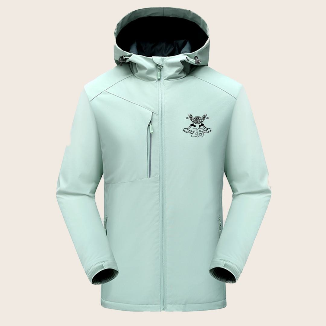 【Unisex】孖轆原創 電單車保暖防水衝鋒外套 (多色可選) - 孖轆雜貨鋪 #皮包鐵# #電單車26#
