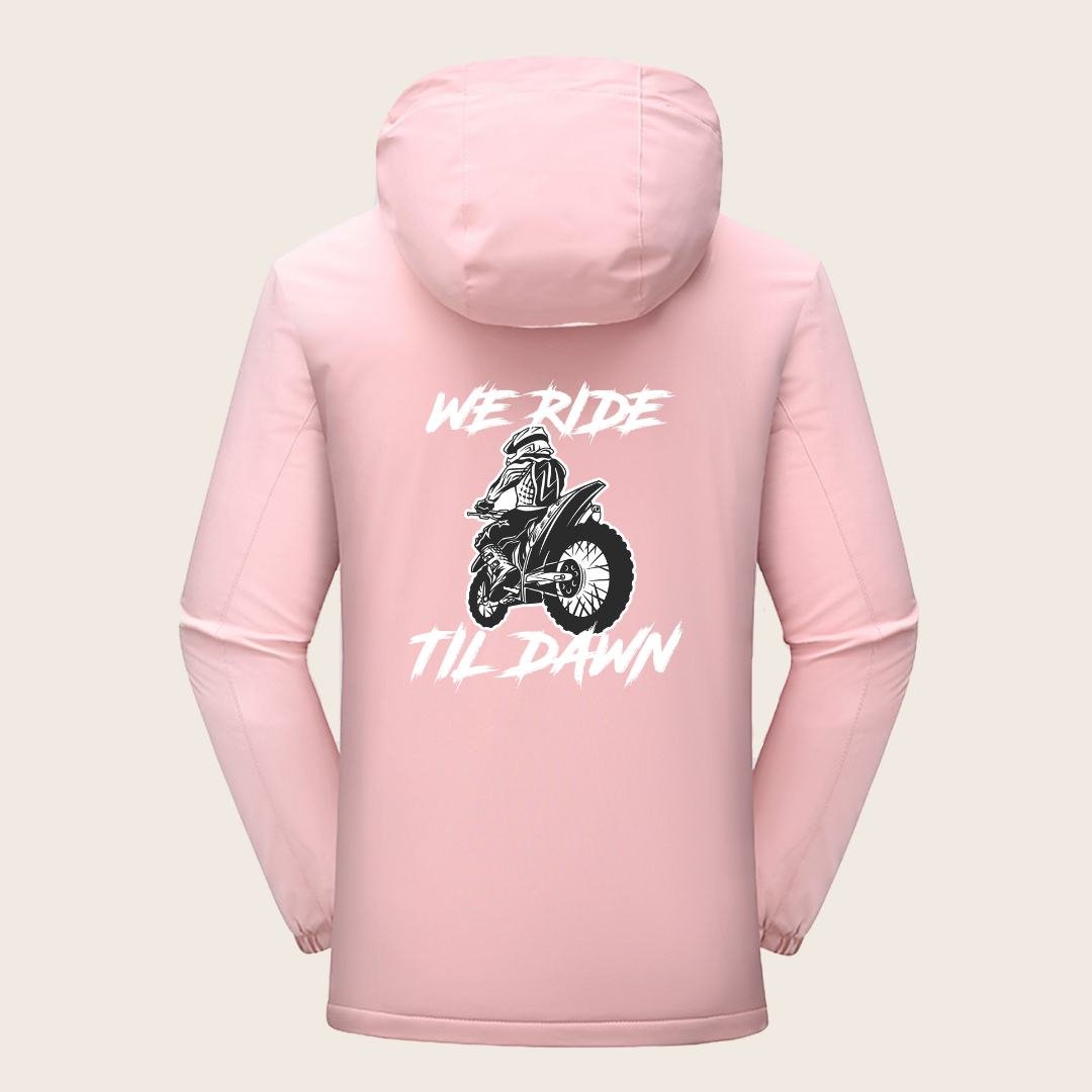 【Unisex】孖轆原創 電單車保暖防水衝鋒外套 (多色可選) - 孖轆雜貨鋪 #皮包鐵# #電單車26#