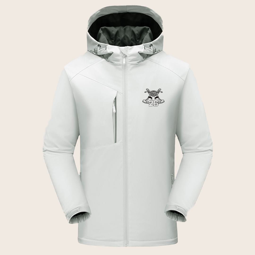 【Unisex】孖轆原創 電單車保暖防水衝鋒外套 (多色可選) - 孖轆雜貨鋪 #皮包鐵# #電單車26#