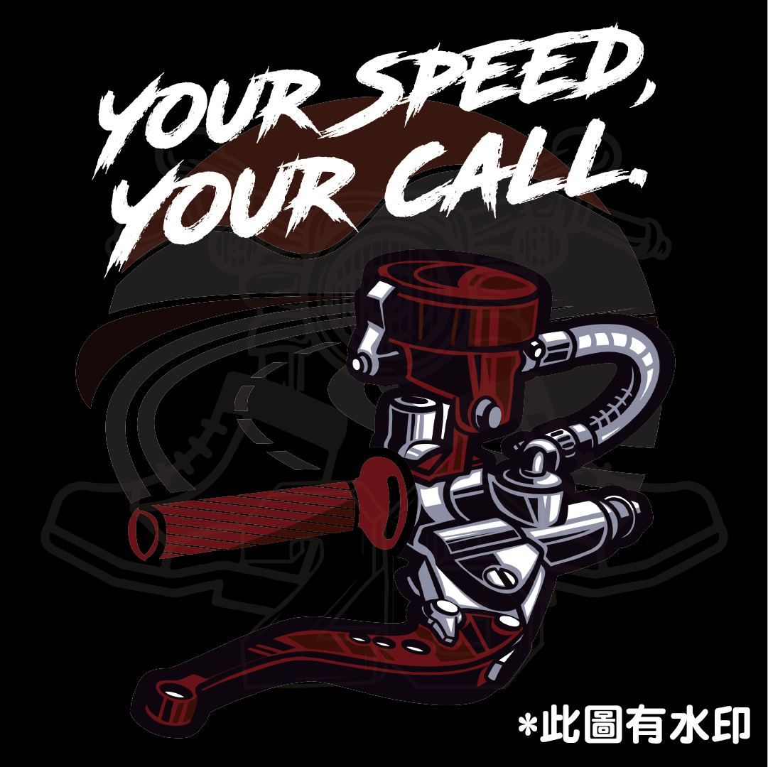 【任意型號】Your Speed黑底軟膠手機殼【孖轆原創】【包平郵】 - 孖轆雜貨鋪 #皮包鐵# #電單車26#