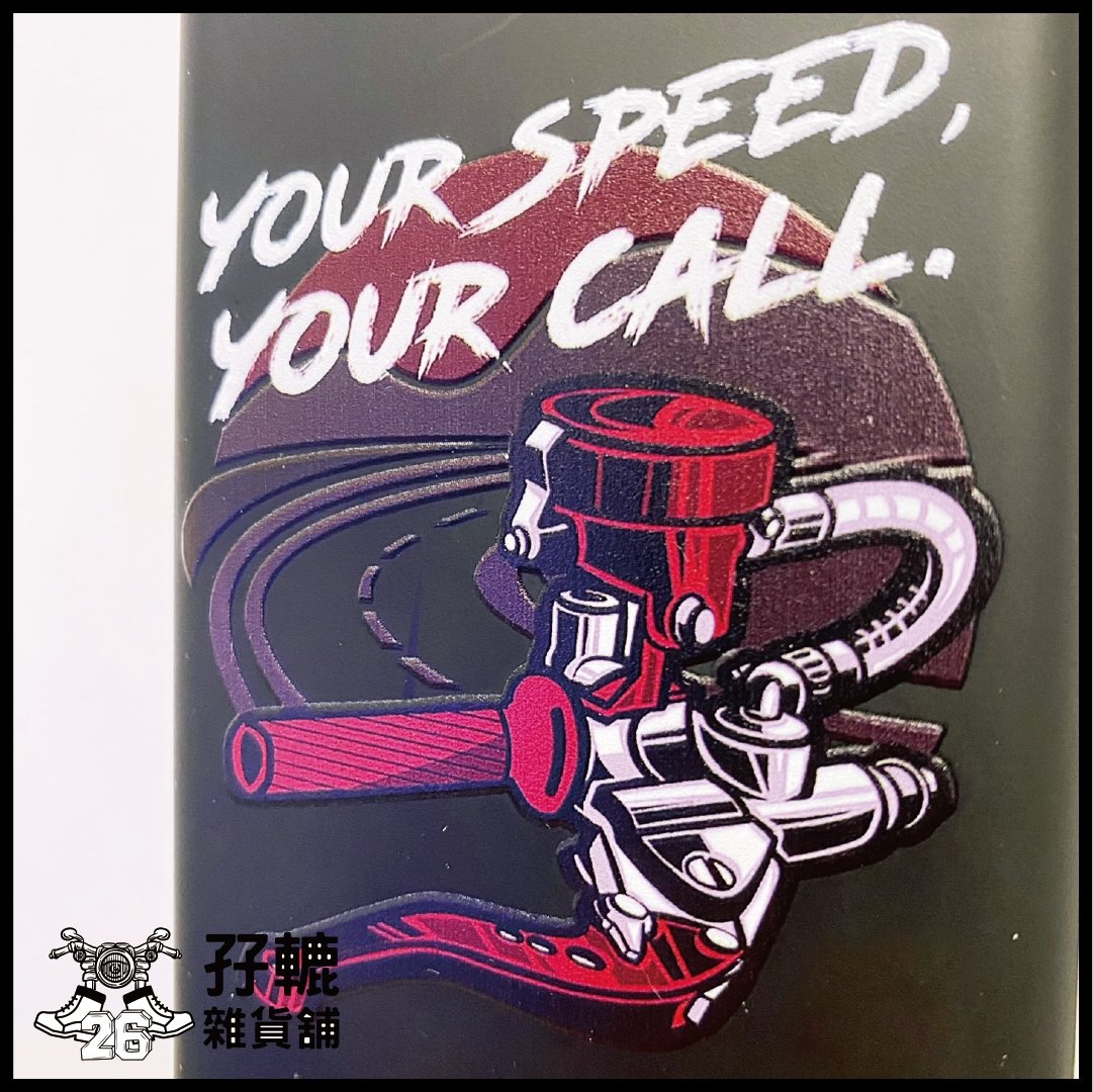 【任意型號】Your Speed黑底軟膠手機殼【孖轆原創】【包平郵】 - 孖轆雜貨鋪 #皮包鐵# #電單車26#